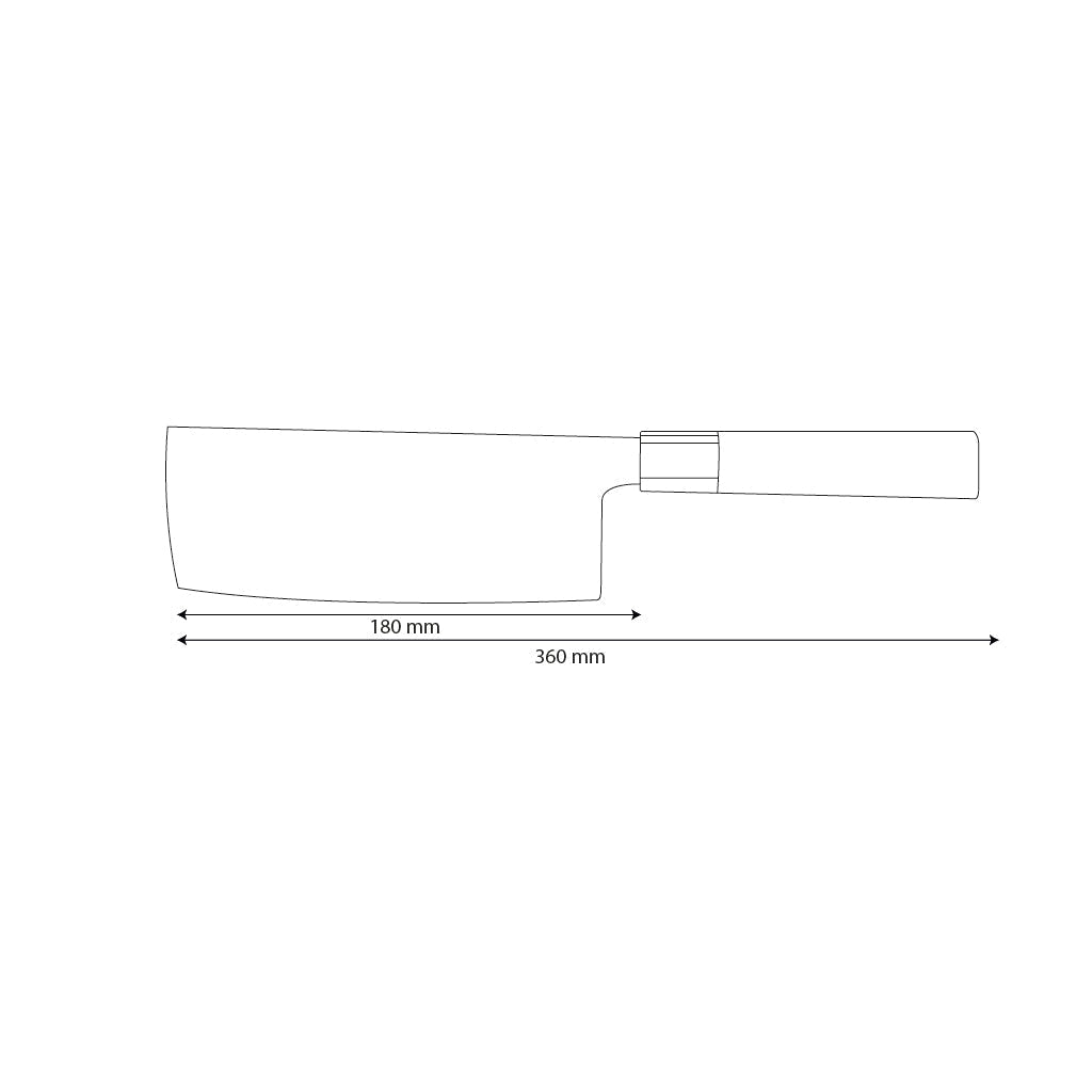 Japanese Chef's Knife, Pakkawood Handle