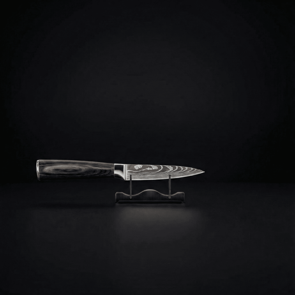 Knife Set | 7 Pieces | Layered Steel | Wooden Handles