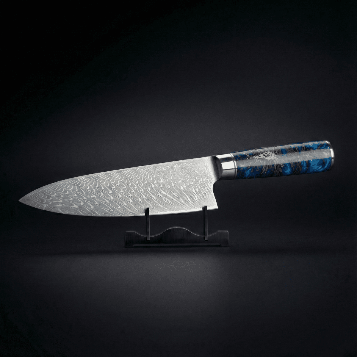 Chef's Knife | Ebony Handle | Steel | 7.9 Inch Blade