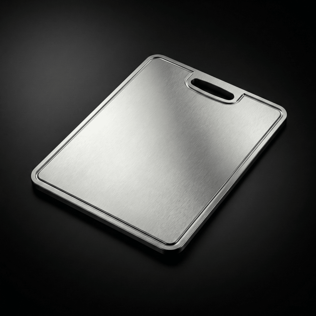 Pure Titanium Cutting Board PFAS Free