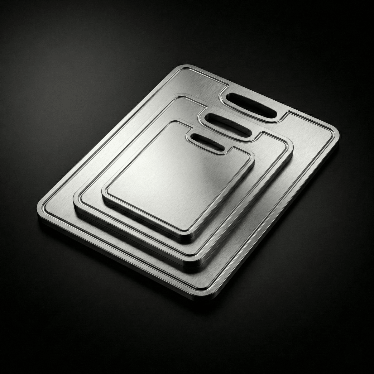Pure Titanium Cutting Board PFAS Free