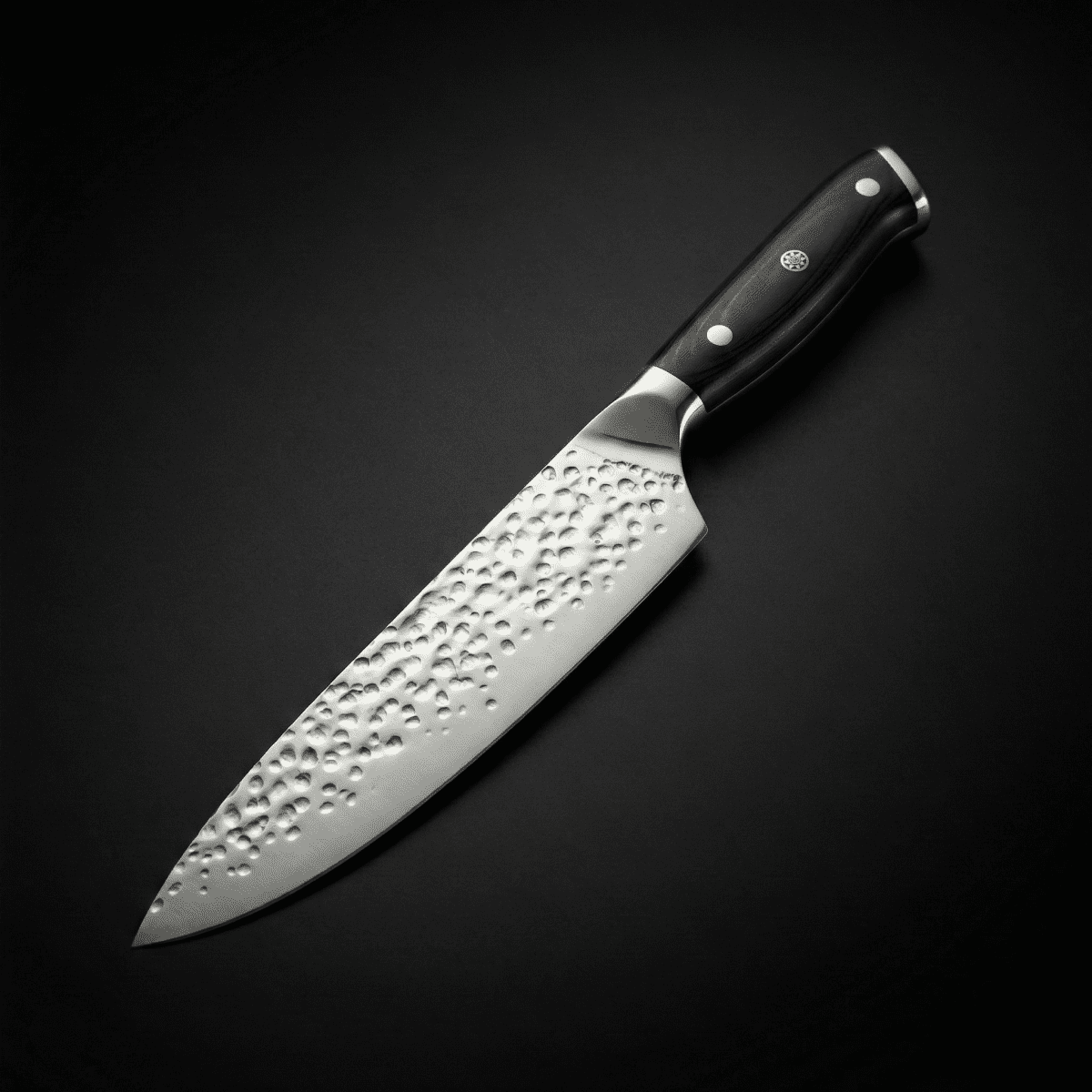 Hand-Hammered Chef's Knife