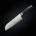 Hollow-Edge Santoku Knife