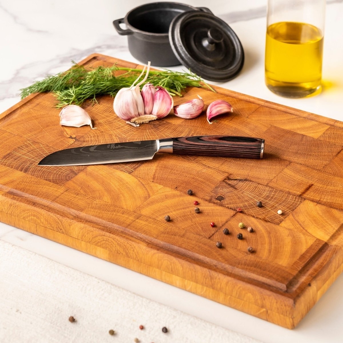 Compact Santoku Knife 5.1 Inch