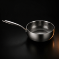Titanium Sauté Pan | Hand-Hammered | Induction Ready | Chemical-Free