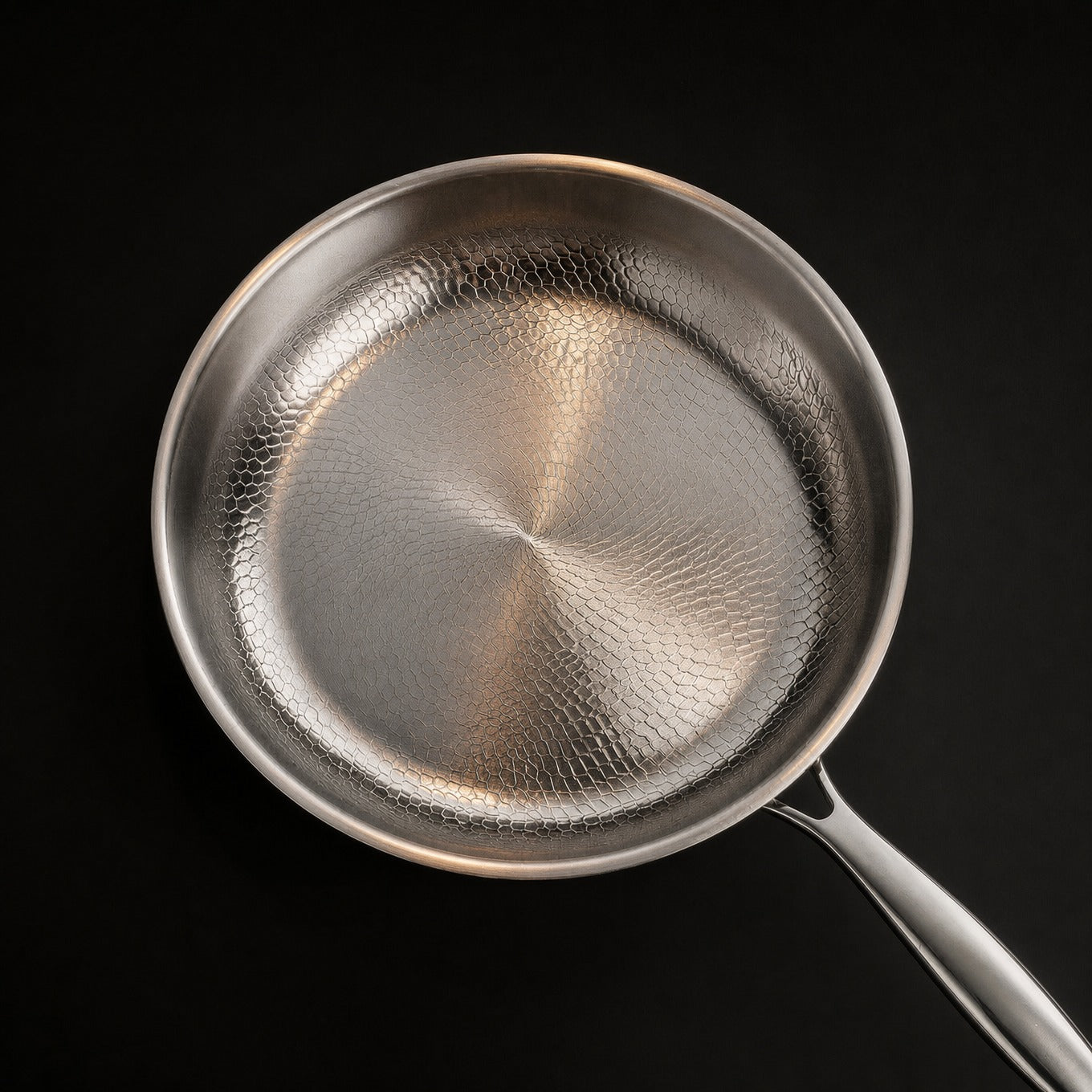Titanium Pan | Hand-Hammered | Induction Ready | Chemical-Free