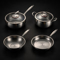 Titanium Essentials Kitchen Set with 2 Lids
