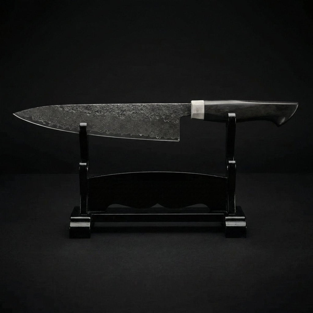 Chef's Knife | Ebony Handle | Steel | 7.9 Inch Blade