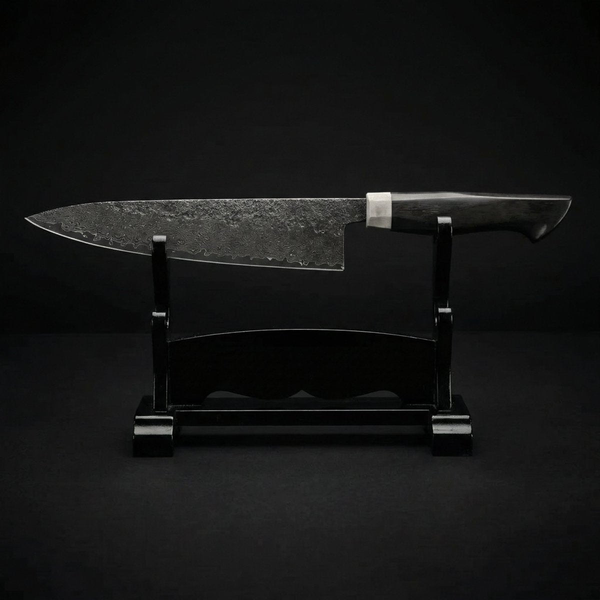 Chef's Knife | Ebony Handle | Steel | 7.9 Inch Blade