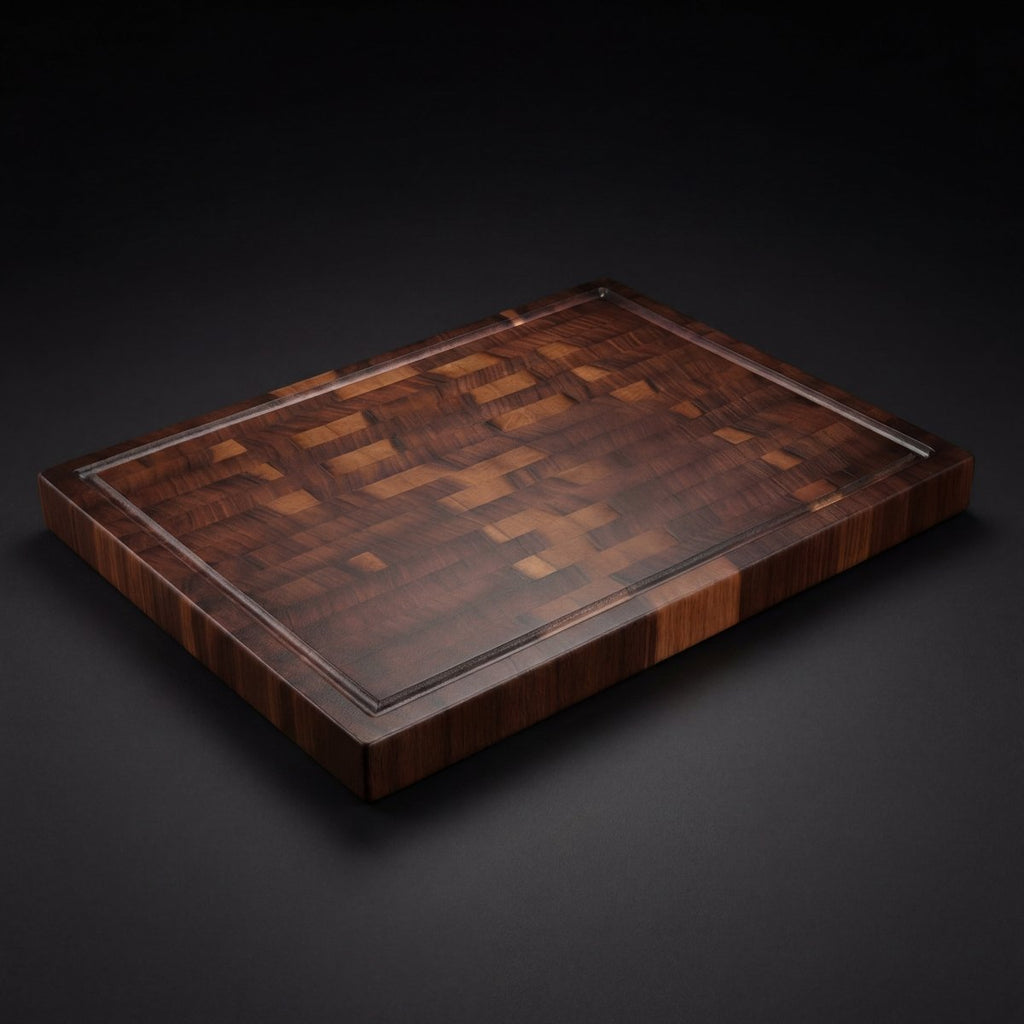 Titanium Pan & Sauté Set with Walnut Board
