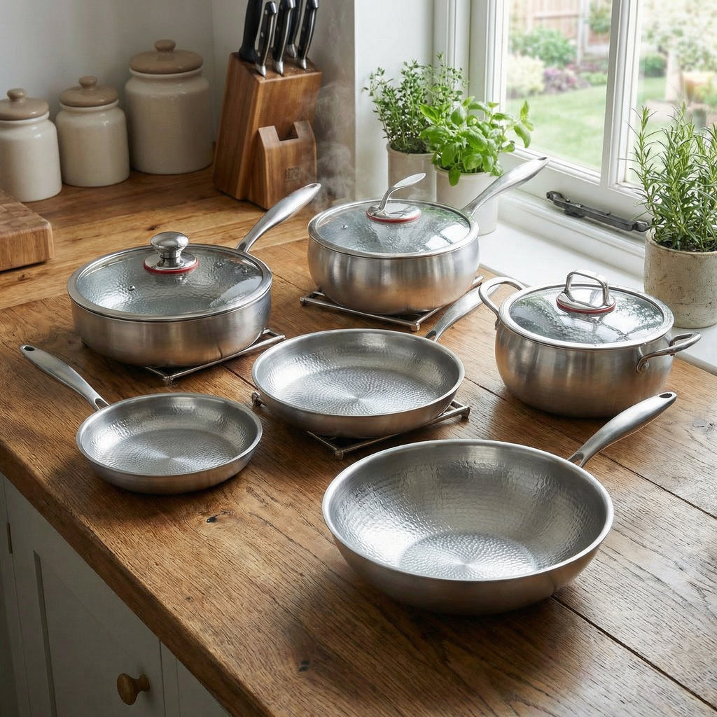 Titanium Kitchen Set, 7 Pieces