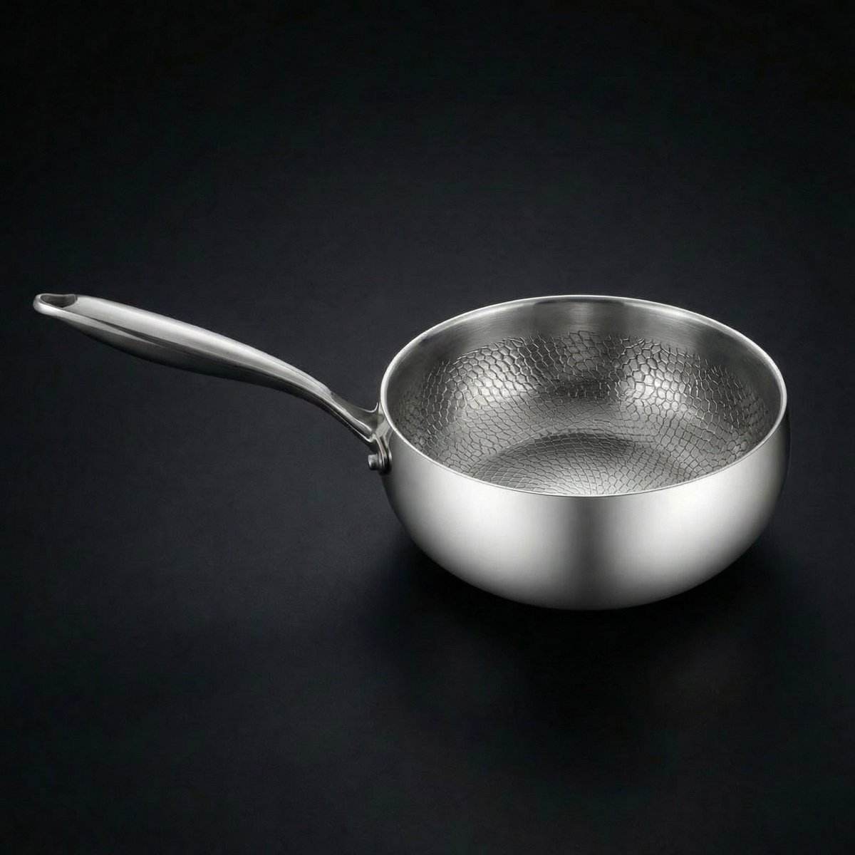 Titanium Pan & Sauté Set with Walnut Board